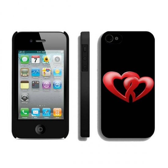 Valentine Hearts iPhone 4 4S Cases BWD
